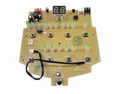 Voice control fan control board