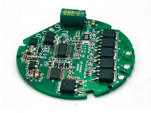 Brushless motor vacuum control board